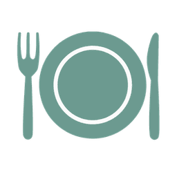 Icon of a plate with a knife and fork.